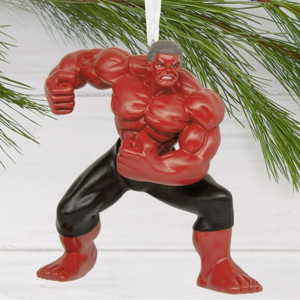 Hallmark Marvel Captain America Brave New World “Red Hulk” Christmas Ornament